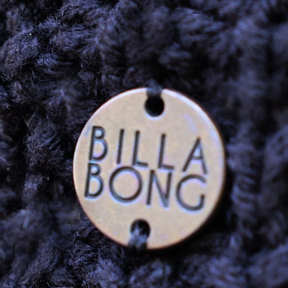 Billabong Cardigan, Black, Size Small - Picture 5 of 5